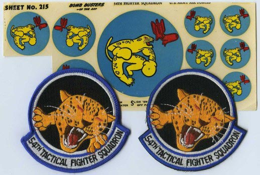 EXERCISE SENTRY VOODOO-Langley AFB ORIGINAL PATCH USAF 122nd FIGHTER SQUADRON 