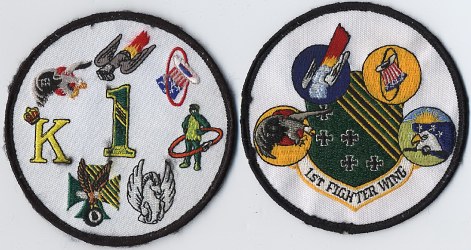 US Air Force USAF England & Germany 10th Tactical Fighter Wing Patch