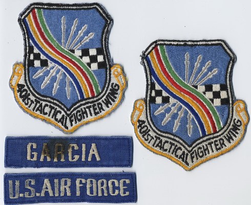 USAF 482ND TACTICAL FIGHTER WING PATCH                                    COLOR 